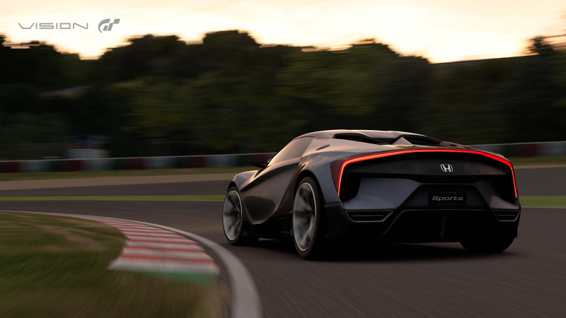 Illustration for article titled Honda's 'Baby NSX' Finally Shows Up As A Gran Turismo Car You Can't Own